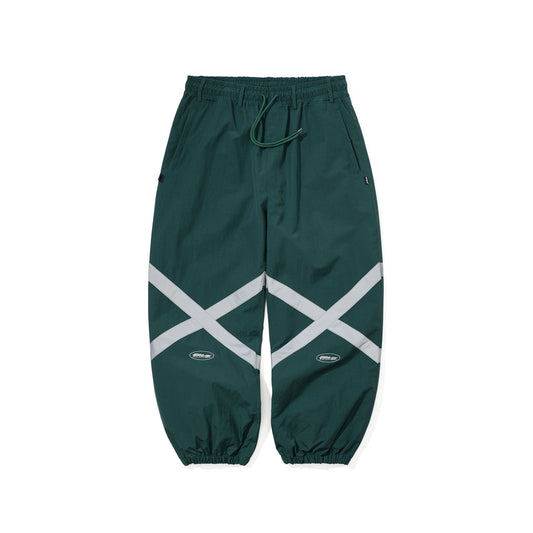 BSR2526FWPT099 ORIGINAL POT-X REFLECTIVE WIDE JOGGER PANTS GREEN