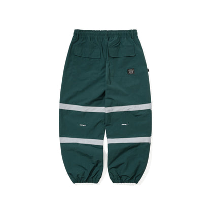 BSR2526FWPT099 ORIGINAL POT-X REFLECTIVE WIDE JOGGER PANTS GREEN