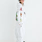 BSRABBIT RAINBOW TR STRIPE HOODED JACKET WHITE BSR2425FWJK109