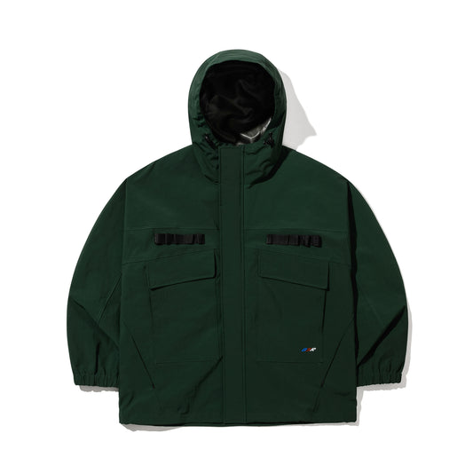 BSRABBIT REFINED HOODED JACKET DARK GREEN BSR2425FWJK069