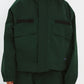 BSRABBIT REFINED HOODED JACKET DARK GREEN BSR2425FWJK069