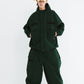 BSRABBIT REFINED HOODED JACKET DARK GREEN BSR2425FWJK069