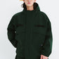 BSRABBIT REFINED HOODED JACKET DARK GREEN BSR2425FWJK069