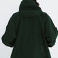 BSRABBIT REFINED HOODED JACKET DARK GREEN BSR2425FWJK069