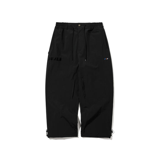 BSRABBIT REFINED SUPER WIDE VENTILATION PANTS BLACK BSR2425FWPT035