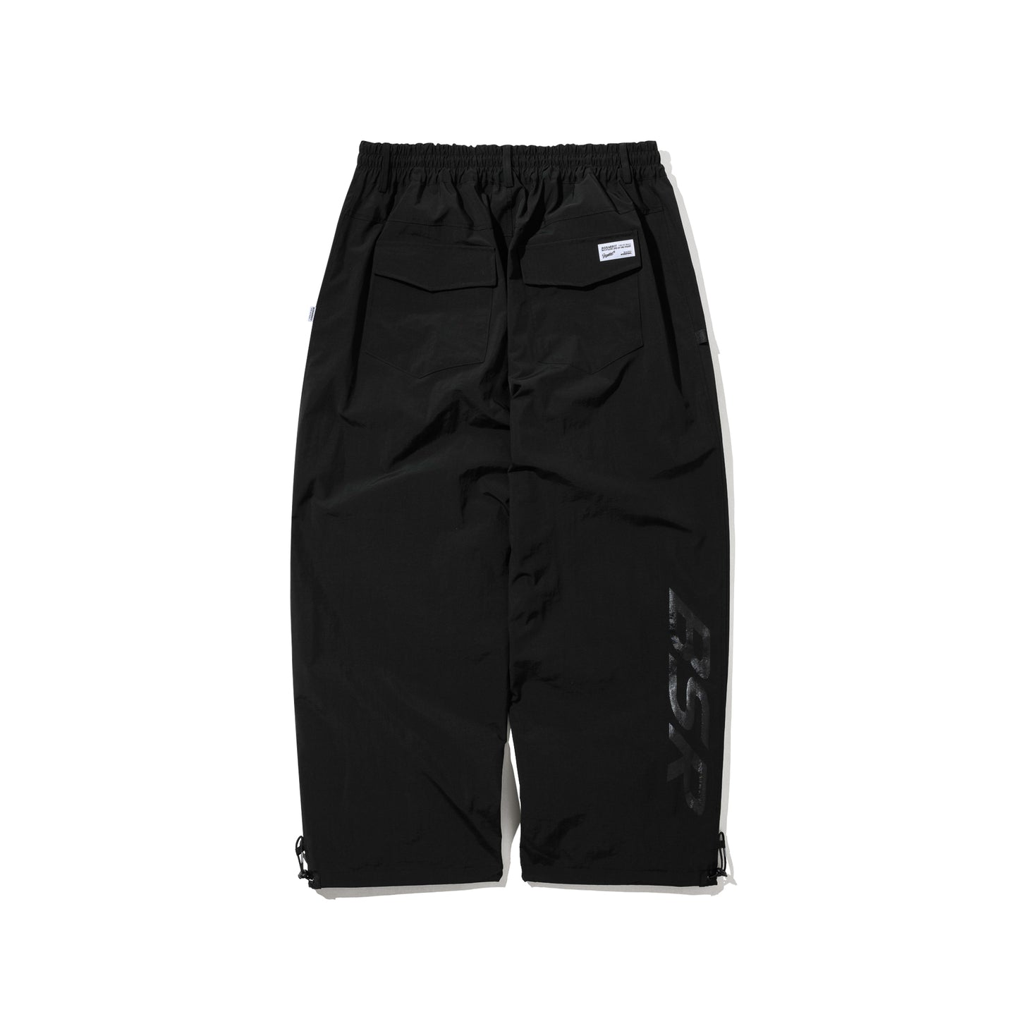 BSRABBIT REFINED SUPER WIDE VENTILATION PANTS BLACK BSR2425FWPT035