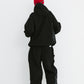 BSRABBIT REFINED SUPER WIDE VENTILATION PANTS BLACK BSR2425FWPT035