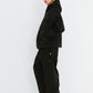 BSRABBIT REFINED SUPER WIDE VENTILATION PANTS BLACK BSR2425FWPT035