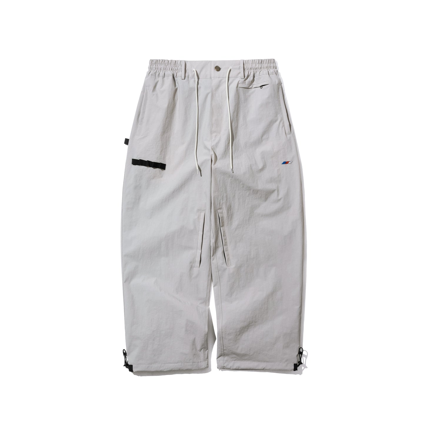 BSRABBIT REFINED SUPER WIDE VENTILATION PANTS BRIGHT GRAY BSR2425FWPT036