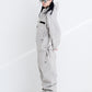 BSRABBIT REFINED SUPER WIDE VENTILATION PANTS BRIGHT GRAY BSR2425FWPT036