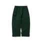 BSRABBIT REFINED SUPER WIDE VENTILATION PANTS DARK GREEN BSR2425FWPT034