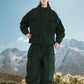 BSRABBIT REFINED SUPER WIDE VENTILATION PANTS DARK GREEN BSR2425FWPT034