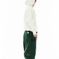 BSRABBIT REFINED SUPER WIDE VENTILATION PANTS DARK GREEN BSR2425FWPT034