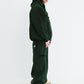 BSRABBIT REFINED SUPER WIDE VENTILATION PANTS DARK GREEN BSR2425FWPT034