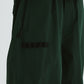 BSRABBIT REFINED SUPER WIDE VENTILATION PANTS DARK GREEN BSR2425FWPT034