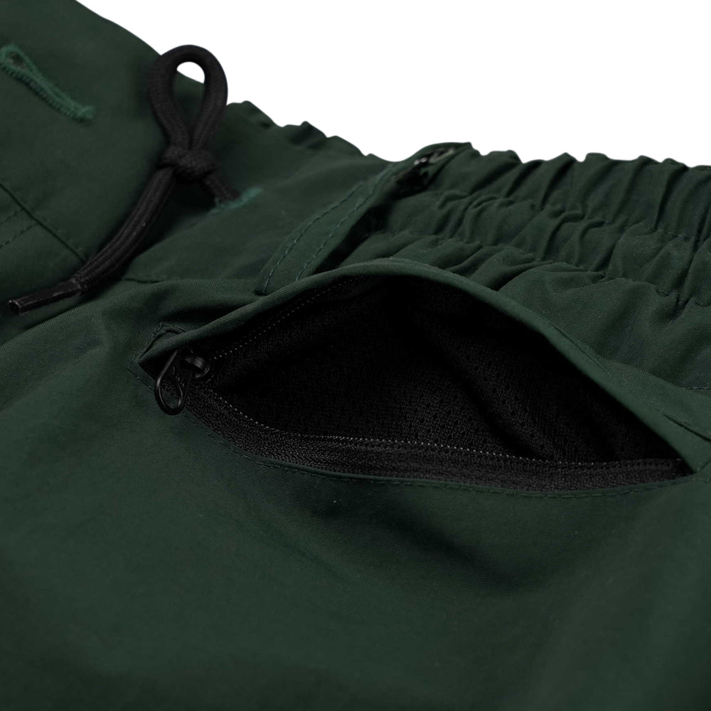 BSRABBIT REFINED SUPER WIDE VENTILATION PANTS DARK GREEN BSR2425FWPT034