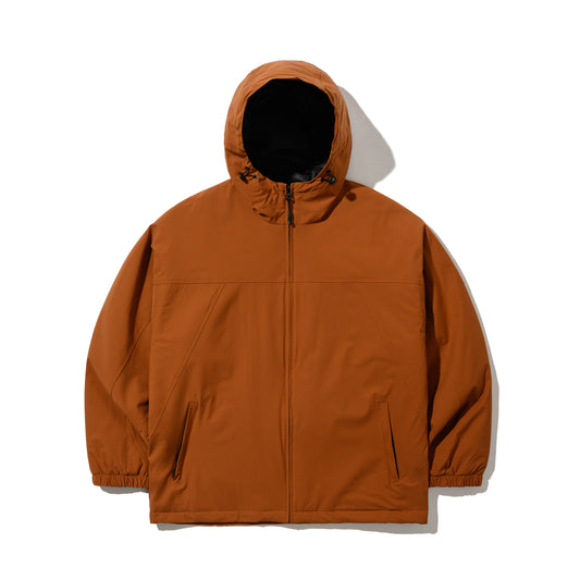 BSRABBIT SMOOTH HOODED JACKET CARAMEL BSR2425FWJK049