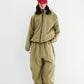 BSRABBIT SOFT PEACH HOODED JACKET KHAKI BSR2425FWJK089