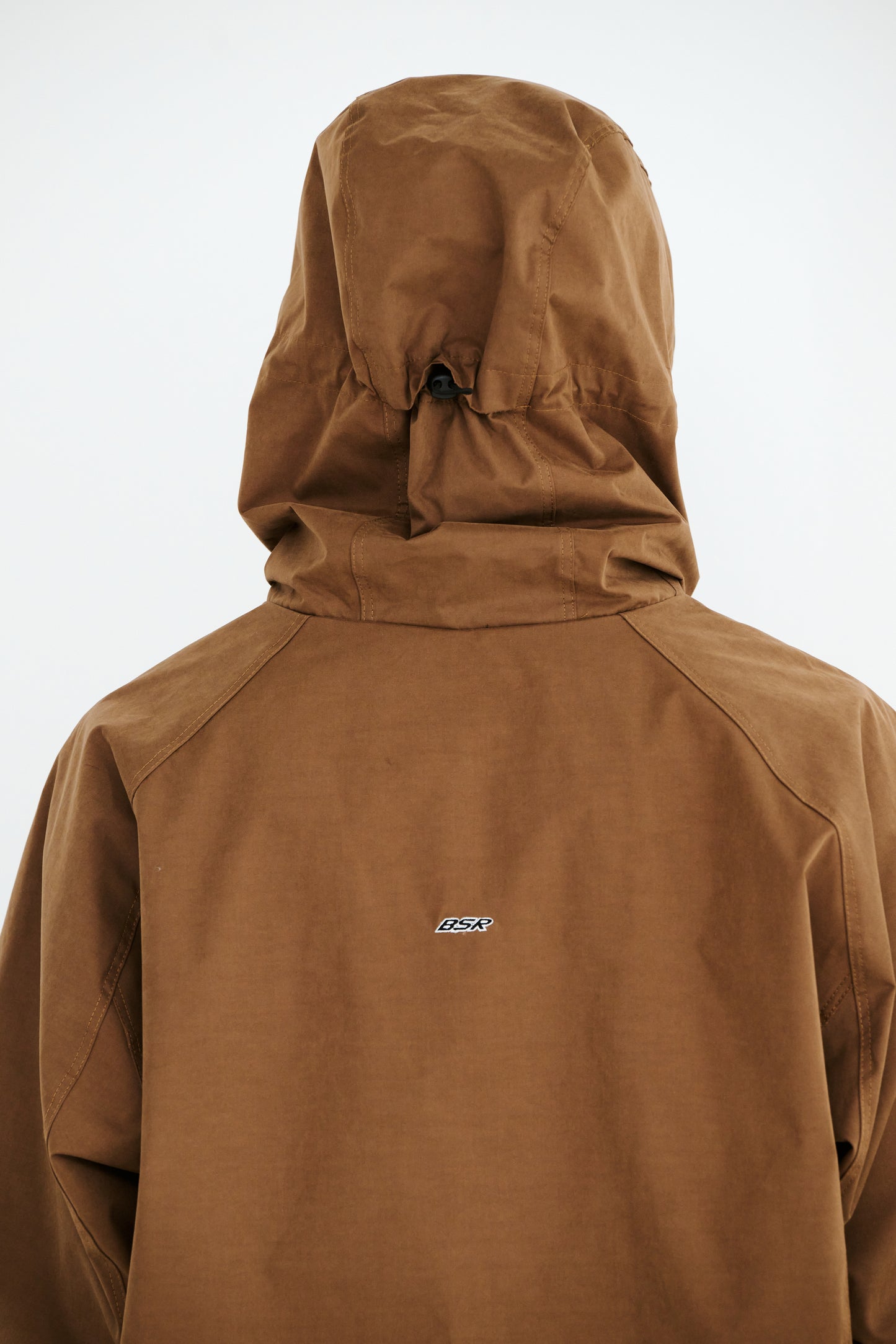 BSRABBIT SOFT PEACH HOODED JACKET LIGHT BROWN BSR2425FWJK090