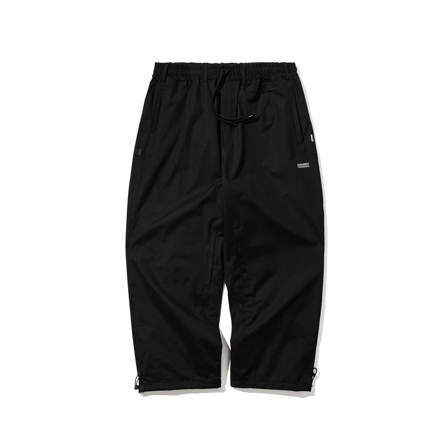 BSRABBIT SOFT PEACH SUPER WIDE VENTILATION PANTS BLACK BSR2425FWPT065