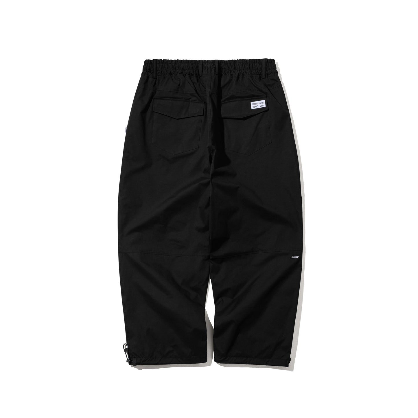 BSRABBIT SOFT PEACH SUPER WIDE VENTILATION PANTS BLACK BSR2425FWPT065