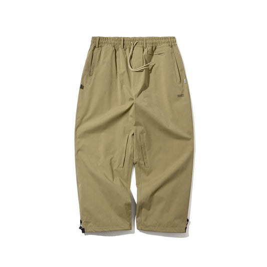 BSRABBIT SOFT PEACH SUPER WIDE VENTILATION PANTS KHAKI BSR2425FWPT066