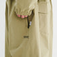 BSRABBIT SOFT PEACH SUPER WIDE VENTILATION PANTS KHAKI BSR2425FWPT066