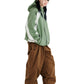 BSRABBIT SOFT PEACH SUPER WIDE VENTILATION PANTS LIGHT BROWN BSR2425FWPT067