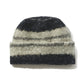 BSRABBIT SOFTLY BEANIE BLACK STRIPE BSR2425FWBN049