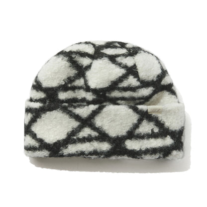 BSRABBIT SOFTLY BEANIE TANGLED WHITE BSR2425FWBN050