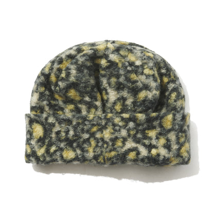 BSRABBIT SOFTLY BEANIE YELLOW LEOPARD BSR2425FWBN045