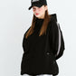 BSRABBIT SP LINE HOODED JACKET BLACK BSR2425FWJK110