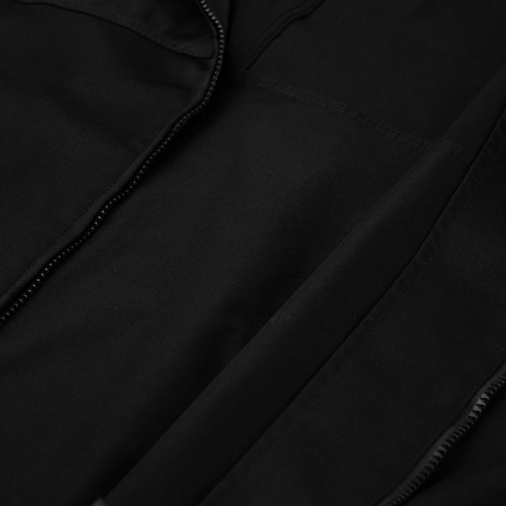 BSRABBIT SP LINE HOODED JACKET BLACK BSR2425FWJK110