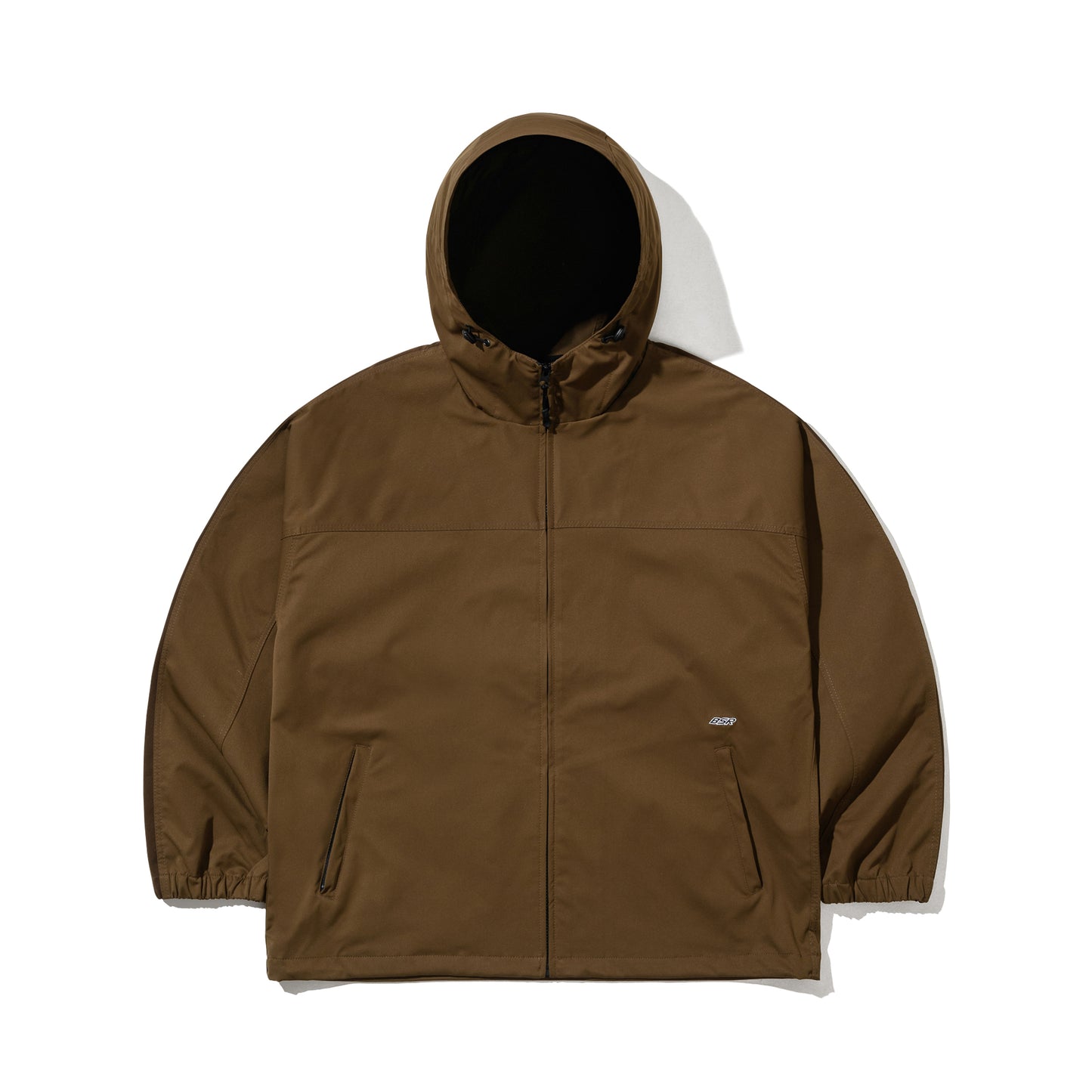 BSRABBIT SP LINE HOODED JACKET BROWN BSR2425FWJK112