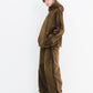 BSRABBIT SP LINE HOODED JACKET BROWN BSR2425FWJK112