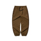 BSRABBIT SP LINE WIDE JOGGER PANTS BROWN BSR2425FWPT106