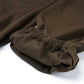 BSRABBIT SP LINE WIDE JOGGER PANTS BROWN BSR2425FWPT106