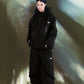 BSRABBIT SPECIAL HOODED SEAM SEALING JACKET BLACK BSR2425FWJK002