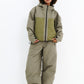 BSRABBIT SPECIAL HOODED SEAM SEALING JACKET KHAKI BSR2425FWJK001