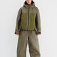 BSRABBIT SPECIAL HOODED SEAM SEALING JACKET KHAKI BSR2425FWJK001