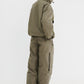 BSRABBIT SPECIAL HOODED SEAM SEALING JACKET KHAKI BSR2425FWJK001