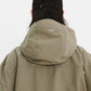 BSRABBIT SPECIAL HOODED SEAM SEALING JACKET KHAKI BSR2425FWJK001