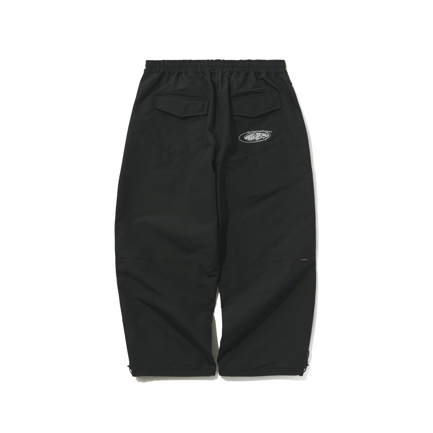 BSRABBIT SPECIAL LOOP SUPER WIDE VENTILATION PANTS BLACK BSR2425FWPT049