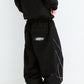 BSRABBIT SPECIAL LOOP SUPER WIDE VENTILATION PANTS BLACK BSR2425FWPT049