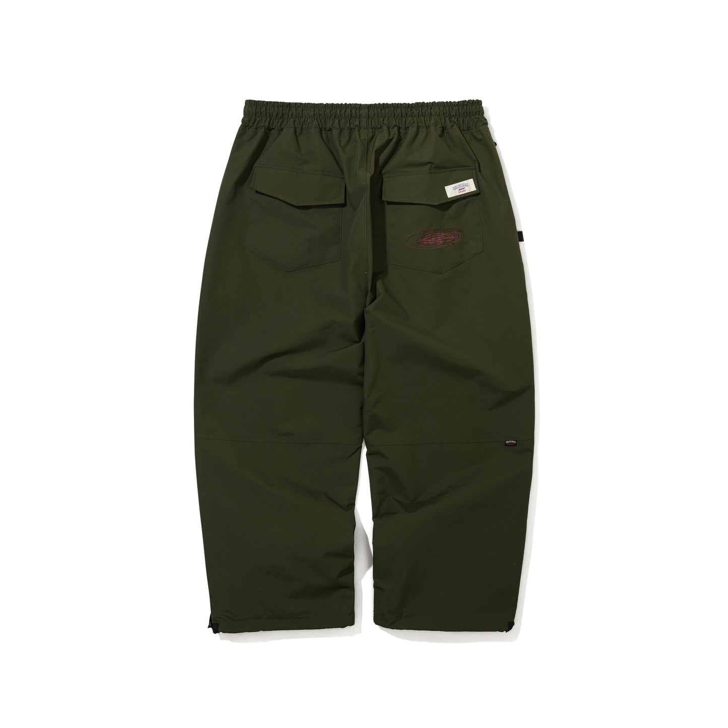 BSRABBIT SPECIAL LOOP SUPER WIDE VENTILATION PANTS KHAKI BSR2425FWPT050