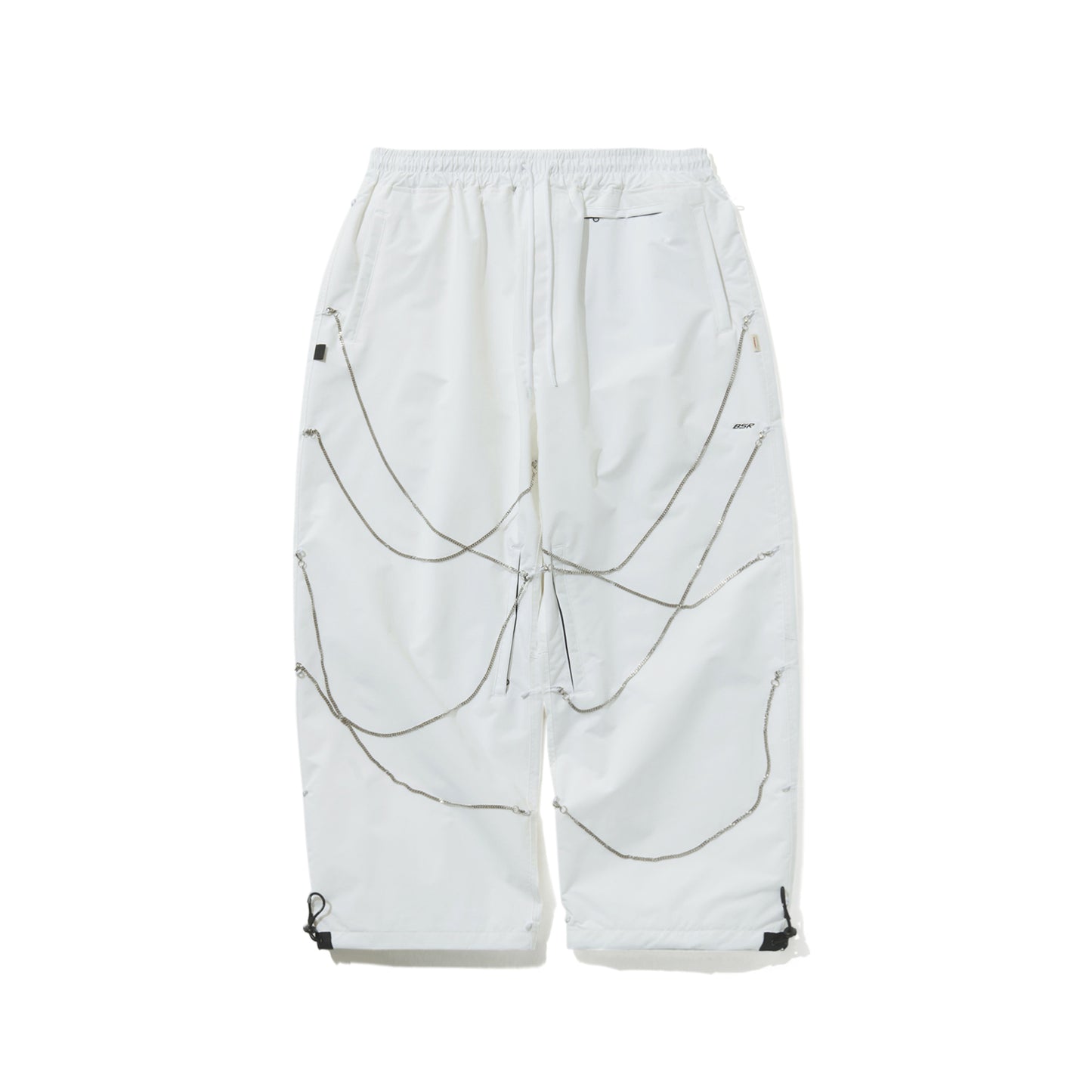 BSRABBIT SPECIAL LOOP SUPER WIDE VENTILATION PANTS WHITE BSR2425FWPT052