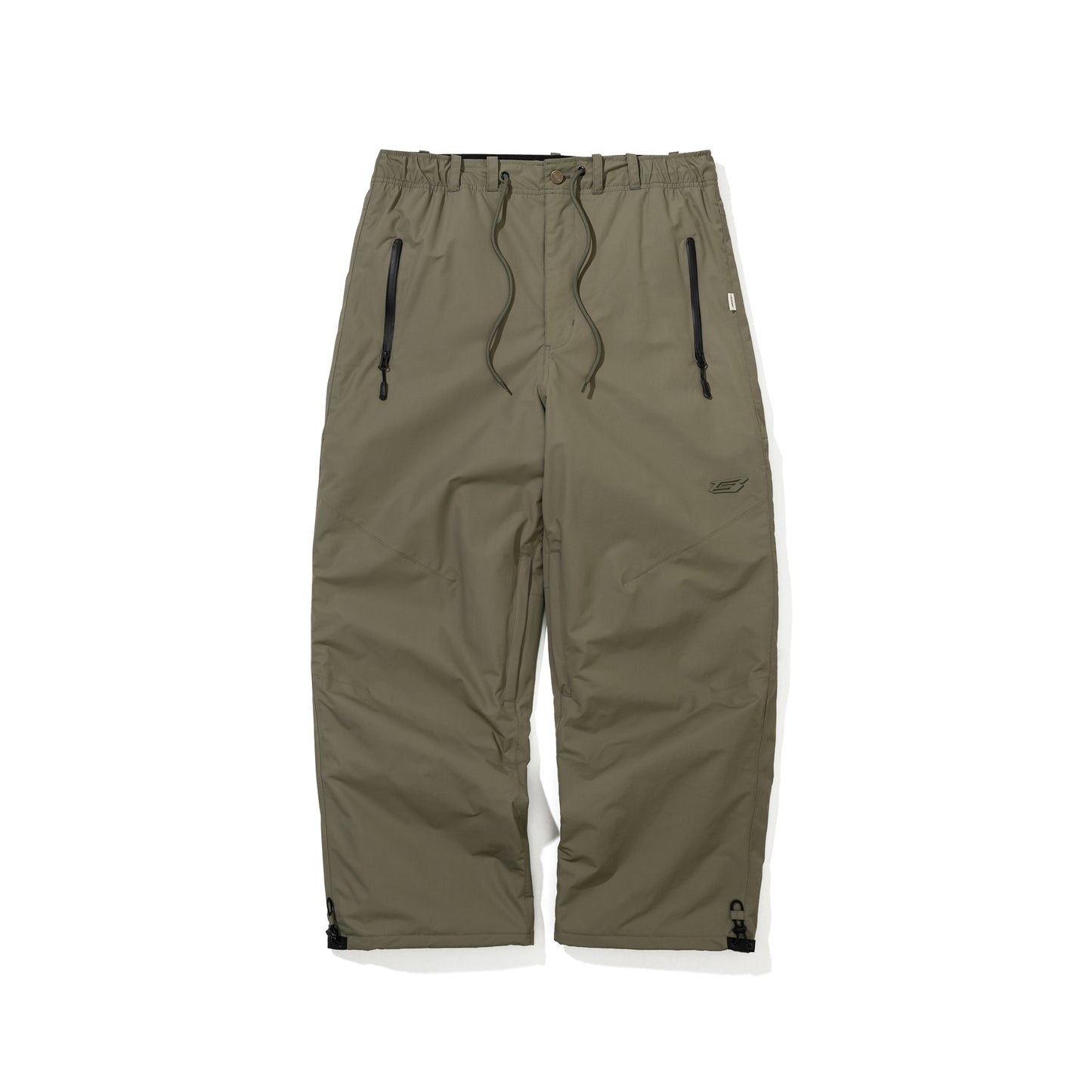 BSRABBIT SPECIAL SEAM SEALING WIDE VENTILATION PANTS KHAKI BSR2425FWPT001