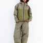 BSRABBIT SPECIAL SEAM SEALING WIDE VENTILATION PANTS KHAKI BSR2425FWPT001