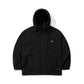 BSRABBIT SPIDERWEB HOODED JACKET BLACK BSR2425FWJK076