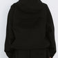 BSRABBIT SPIDERWEB HOODED JACKET BLACK BSR2425FWJK076